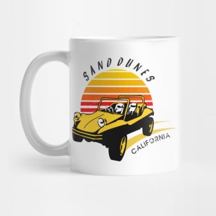 Sand Dunes Buggy - Retro Sunset Mug